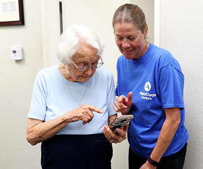 Gerald and Veterans in nursing home